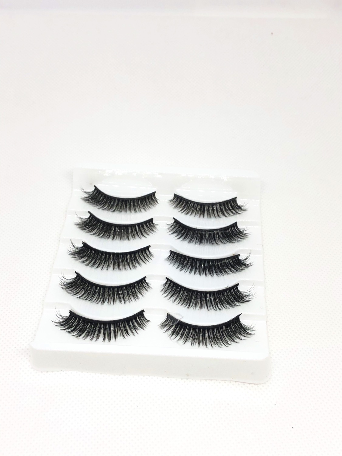 Miniatyrbild: 5Pairs 3D Mink Hair Natural Looking False Eyelashes