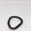 Miniaturebillede: 1PCS  Unisex Semi Natural Stone Black Agate and Tigers Eye Bracelet