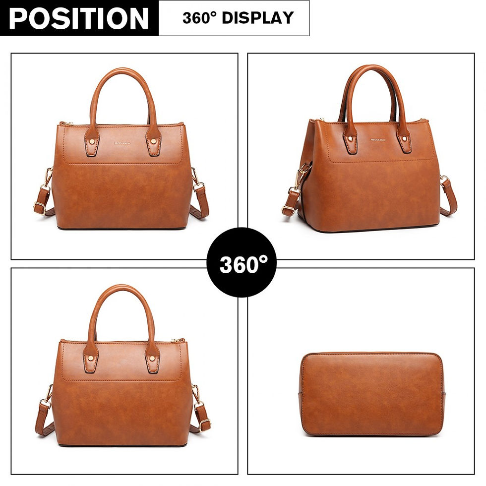 Thumbnail: SILK SCARF SHOULDER HANDBAG