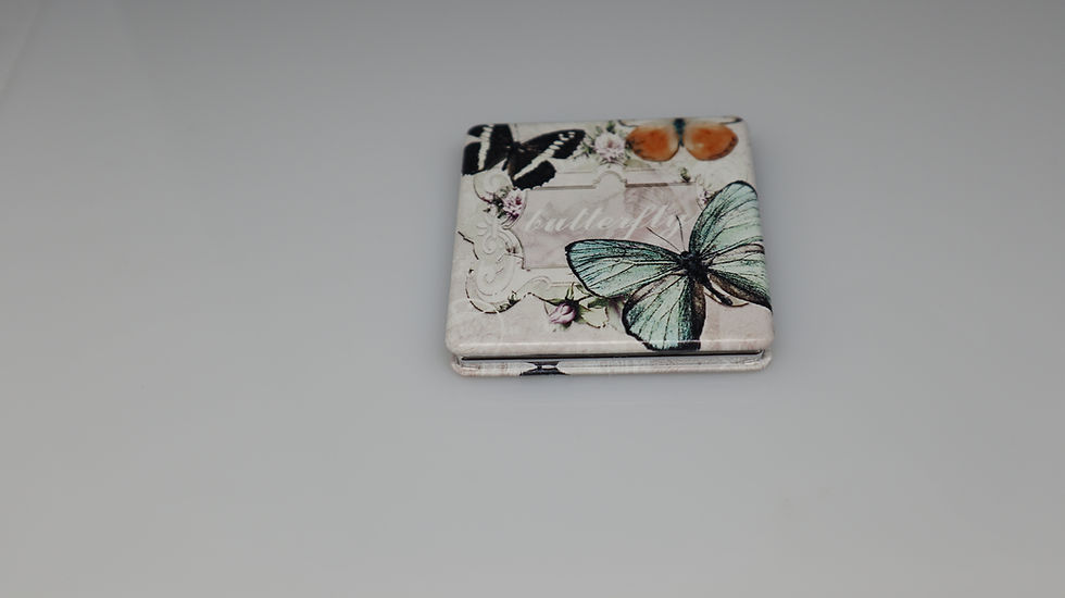 Miniaturbild: Compact Mirrors, Hand/Pocket Mirrors, Makeup Compact Mirrors, Butterfly Design