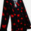 Thumbnail: V-Neck Top With Cut Out Detail All Over Heart Print Long Sleeve Top