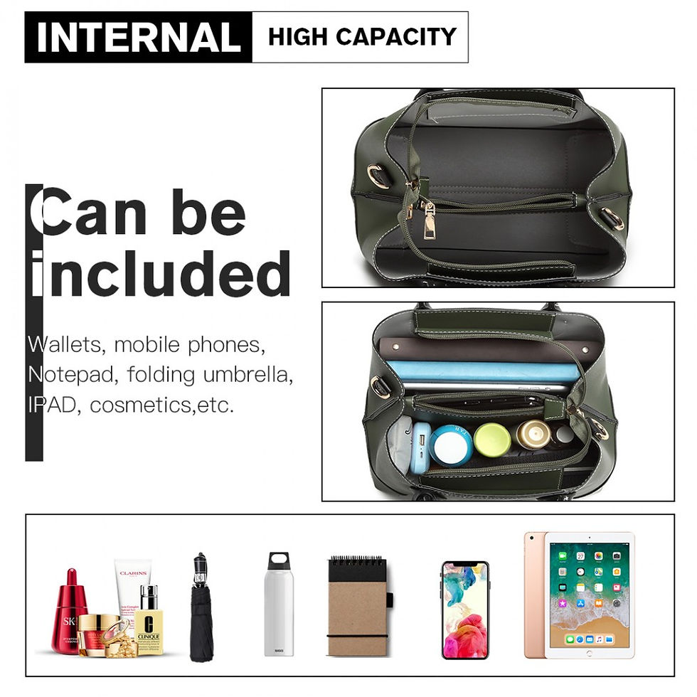Miniaturbild: PU LEATHER SHOULDER BAG