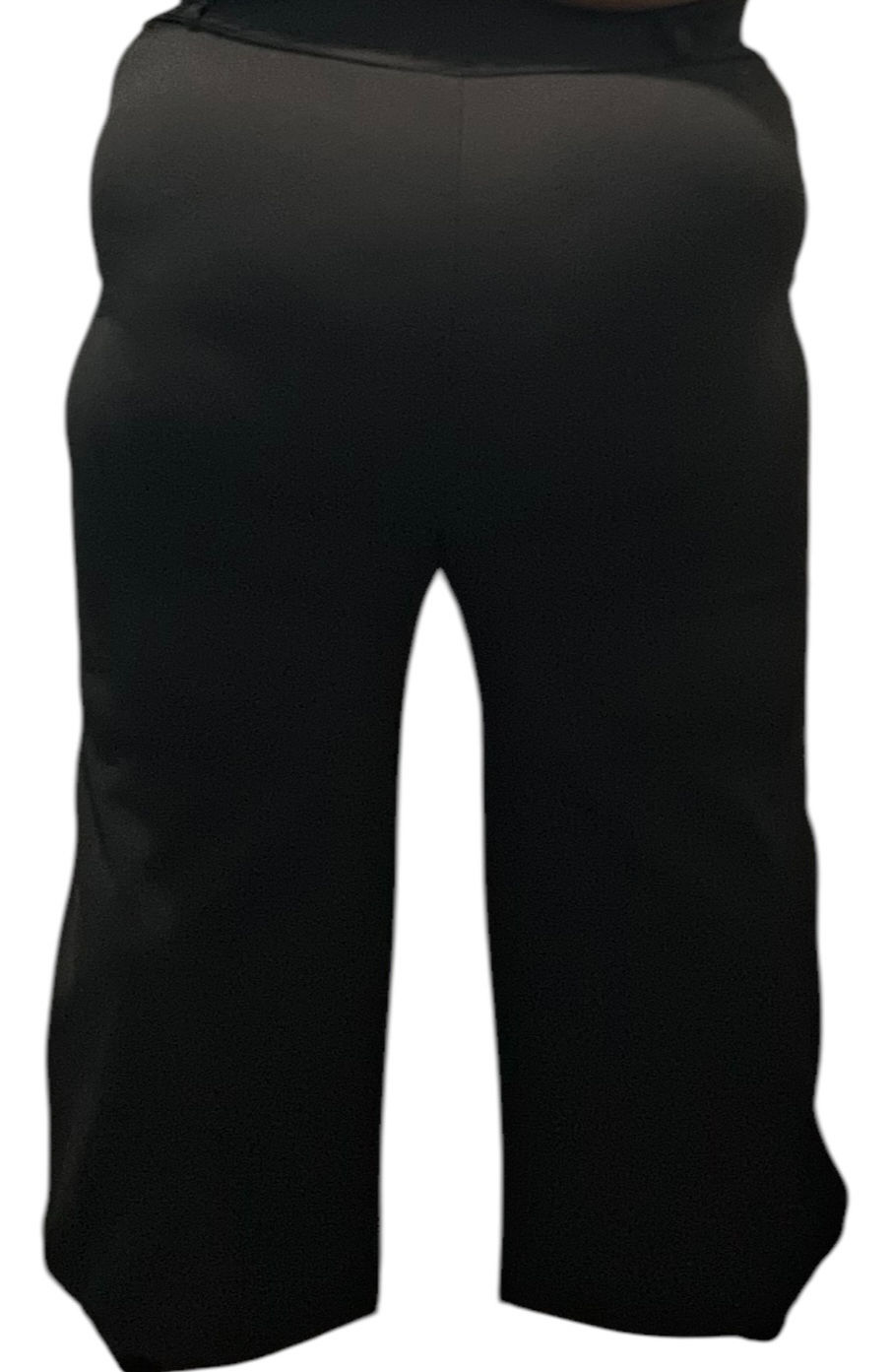 Thumbnail: Slit Front Trouser With Bling Detail In Black Womenswear 