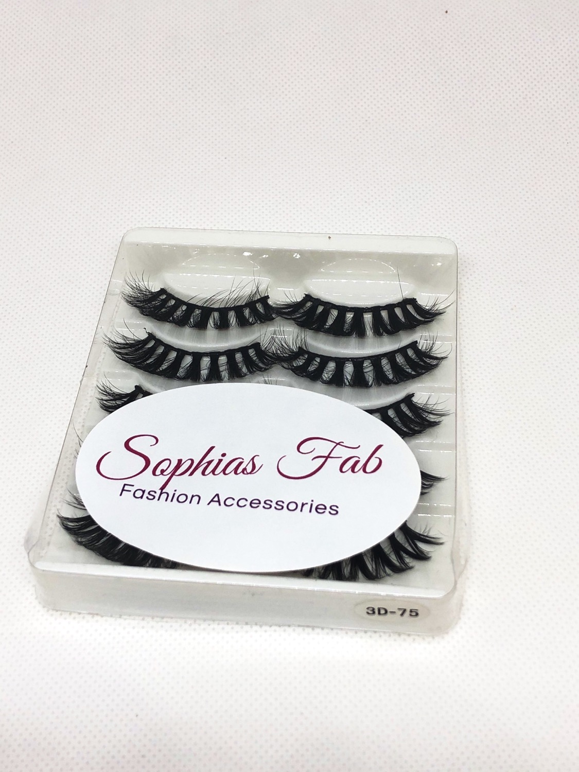 Miniaturbild: 5Pairs Dramatic 3D Mink Hair False Eyelashes Natural/Thick Long Eye Lashes