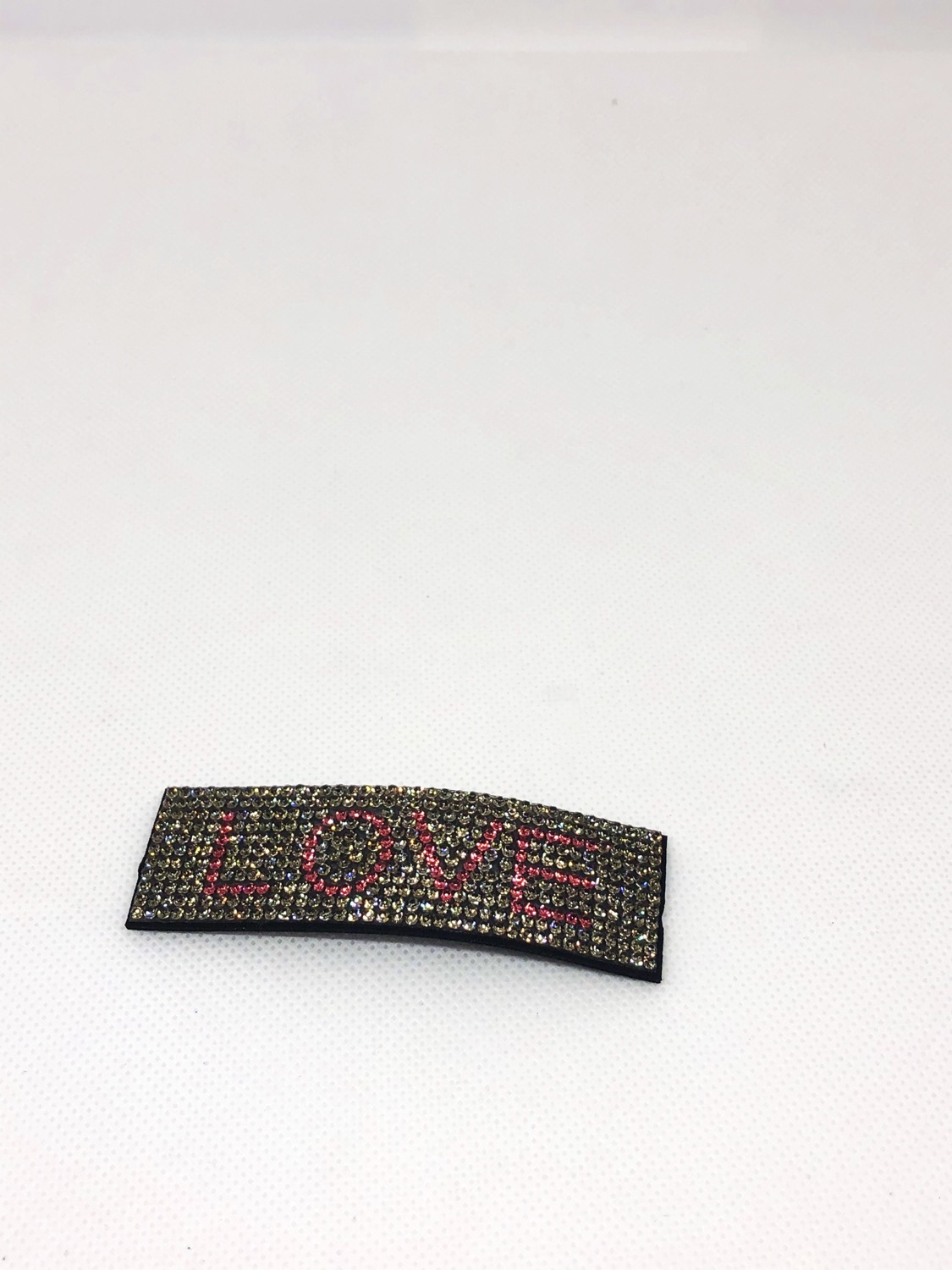 Miniaturbild: 1PCS Love Diamanté Crystal Bling Hair Clip Unisex