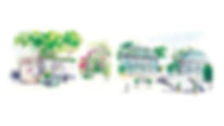 Site Web avec Portfolio d'Illustration Design expérimental dans les tons Clairs Blanc et N