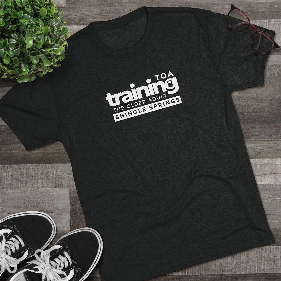 Thumbnail: TOA Shingle Springs Unisex Tri-Blend Crew Tee