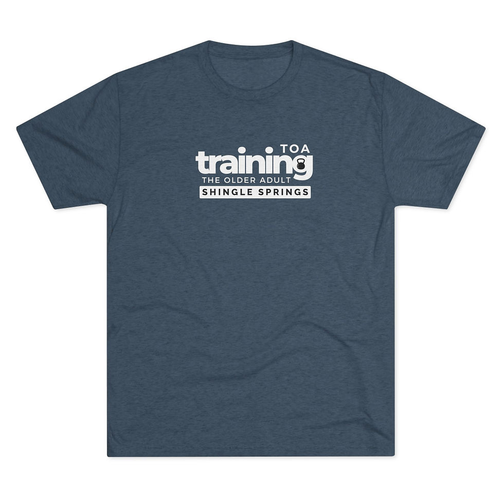 Thumbnail: TOA Shingle Springs Unisex Tri-Blend Crew Tee