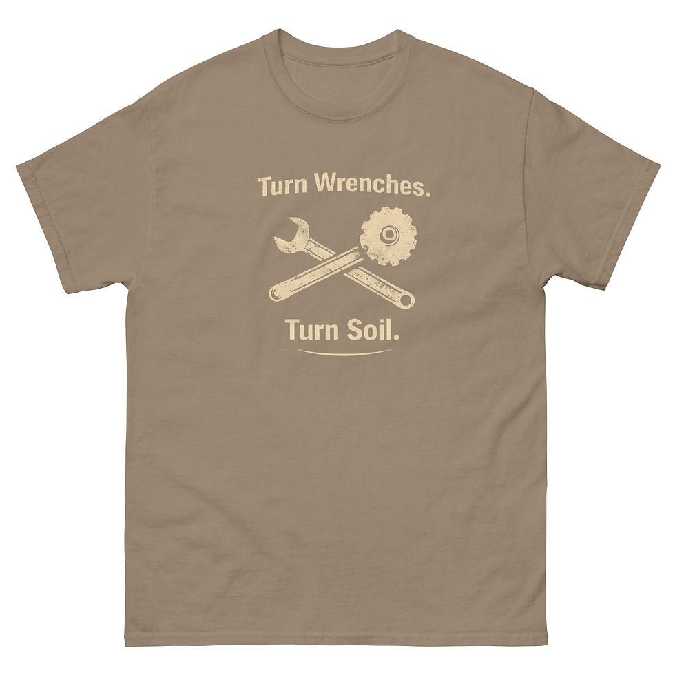 Thumbnail: Turn Wrenches Turn Soil Unisex classic tee