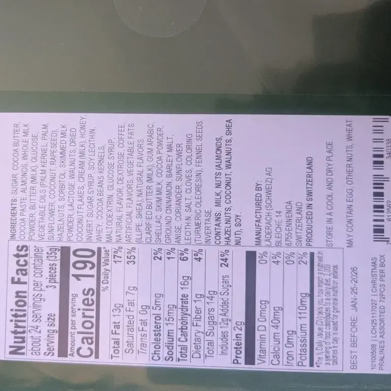 Thumbnail: Läderach Chocolate Box