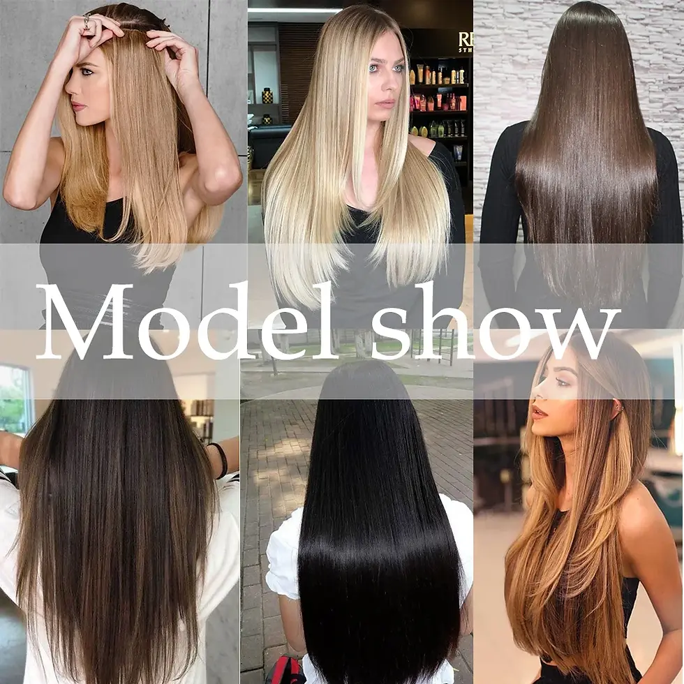 Thumbnail: 24Inchs 16 Clips in Hair Extensions Long Straight Hairstyle Synthetic Blonde