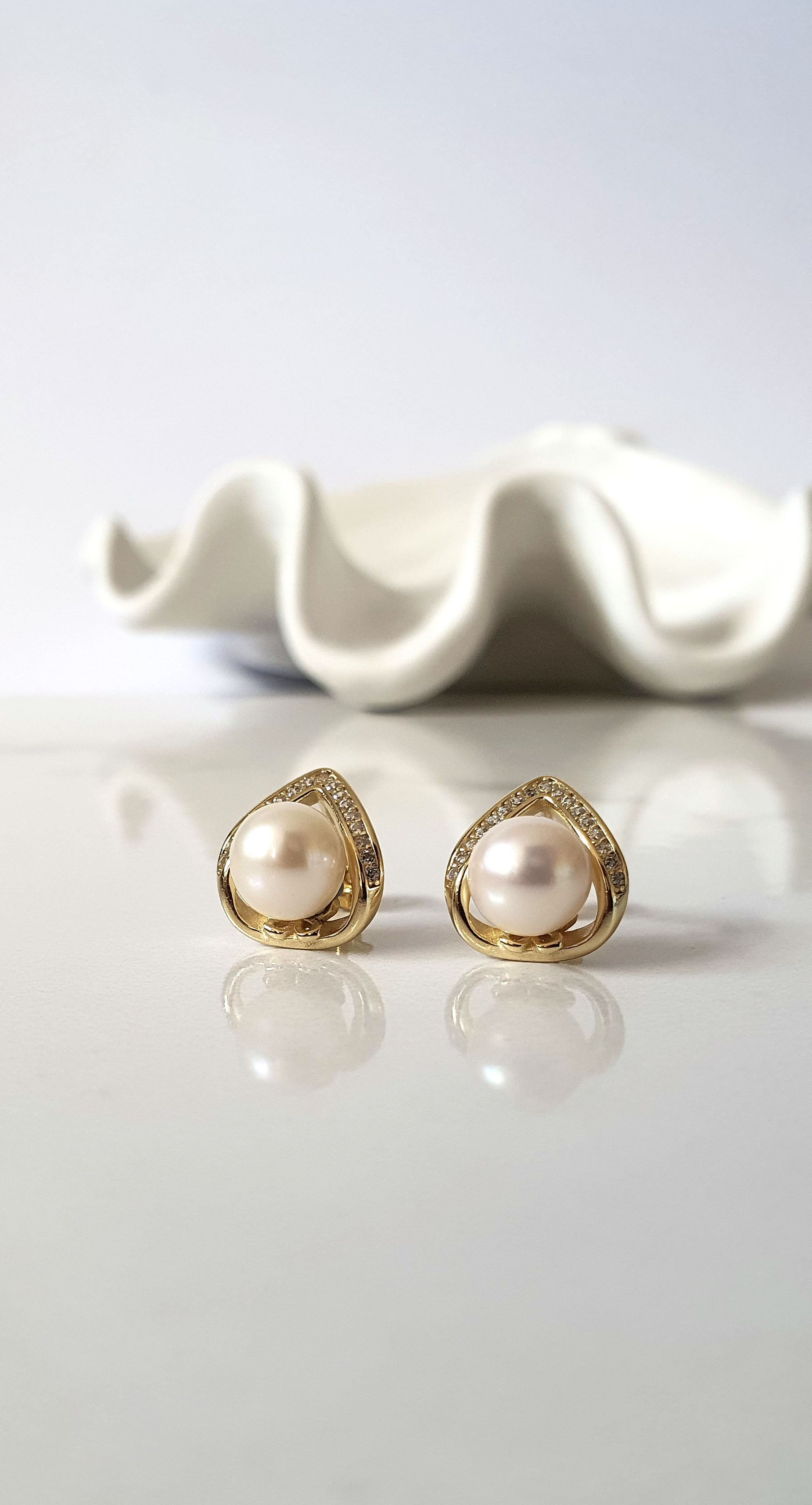 Carolina Pearl 925 Sterling Silver Earrings