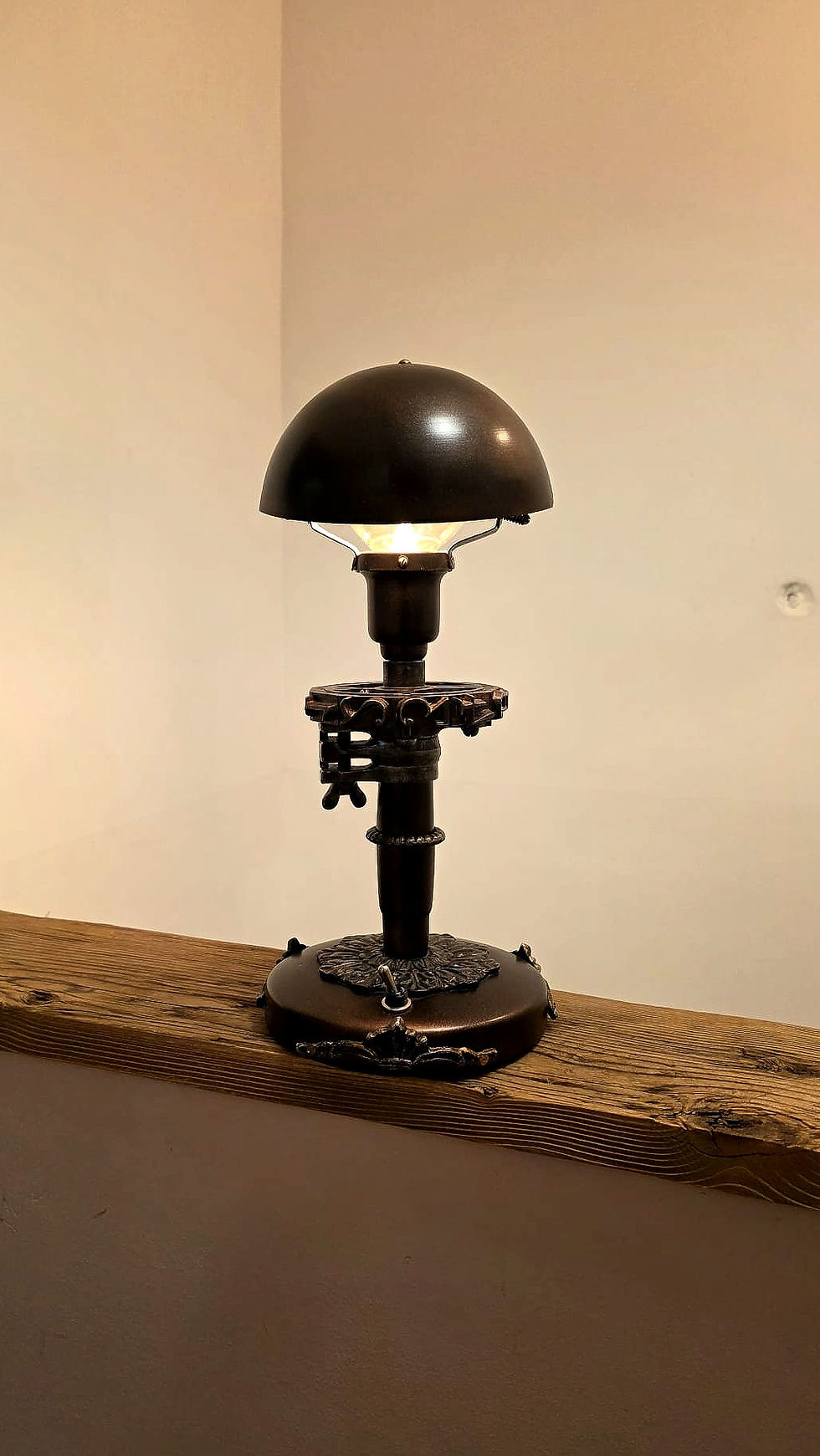 'The Ranger's Glow' Vintage Table Lamp