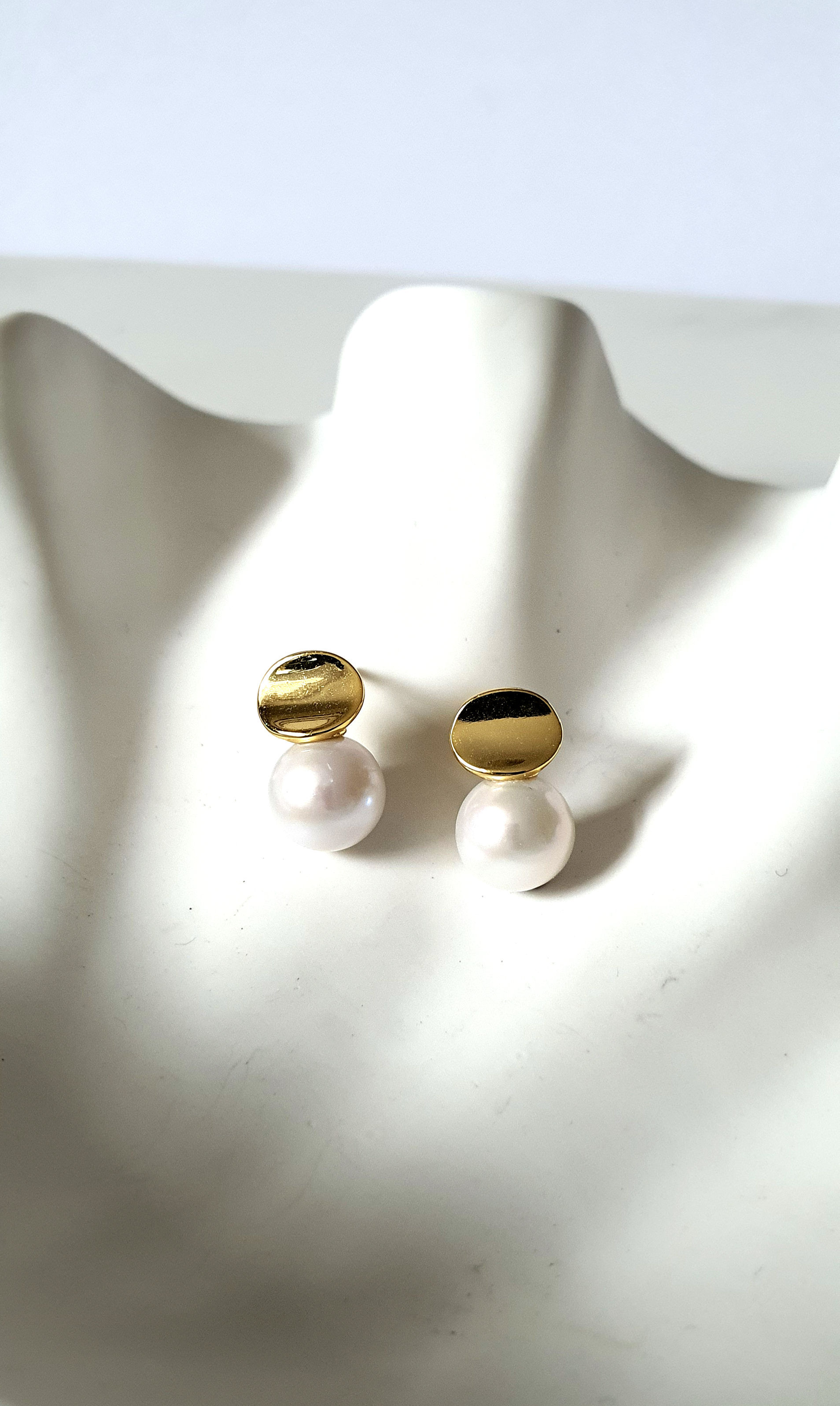 Elise Pearl 925 Sterling Silver Earrings