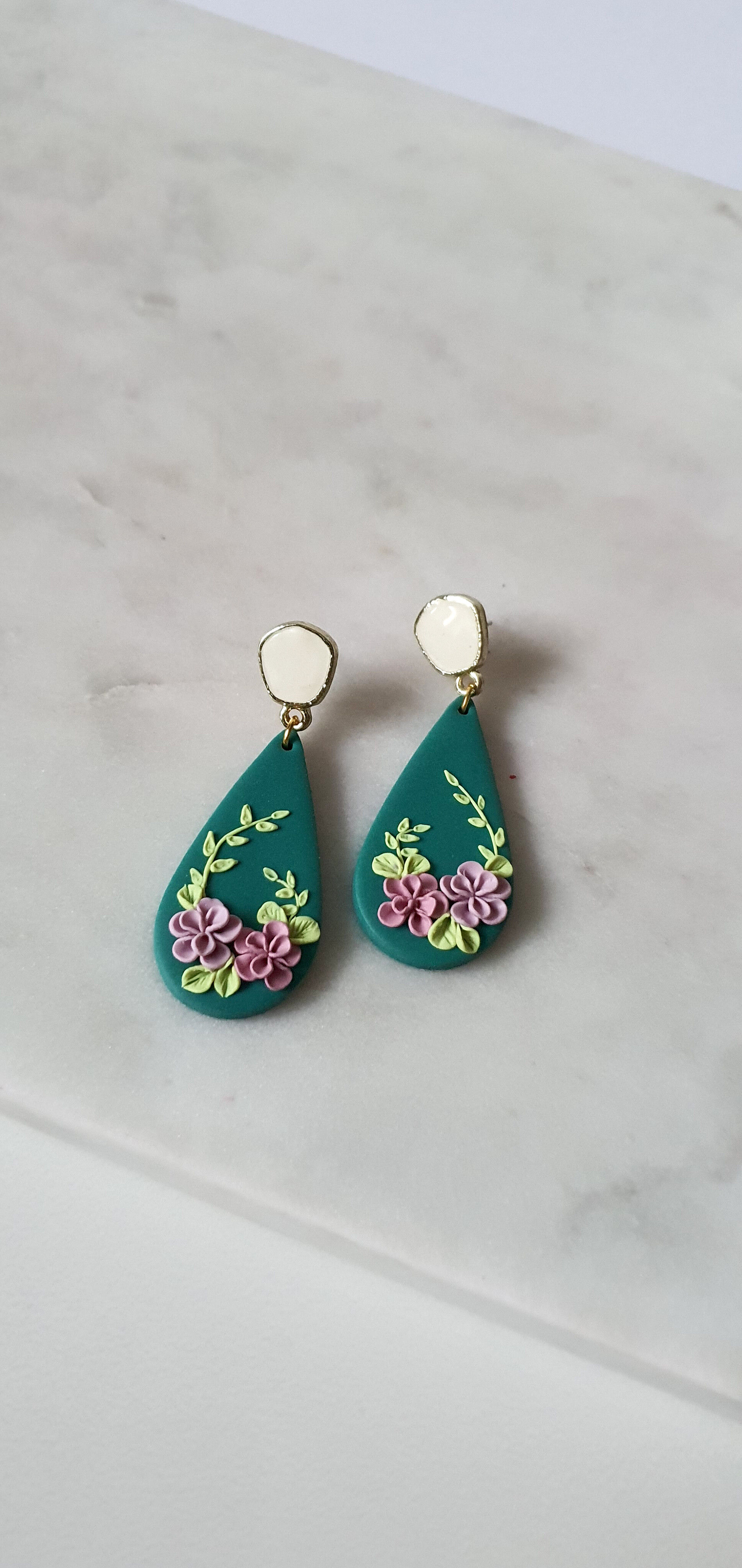 Droplet earrings