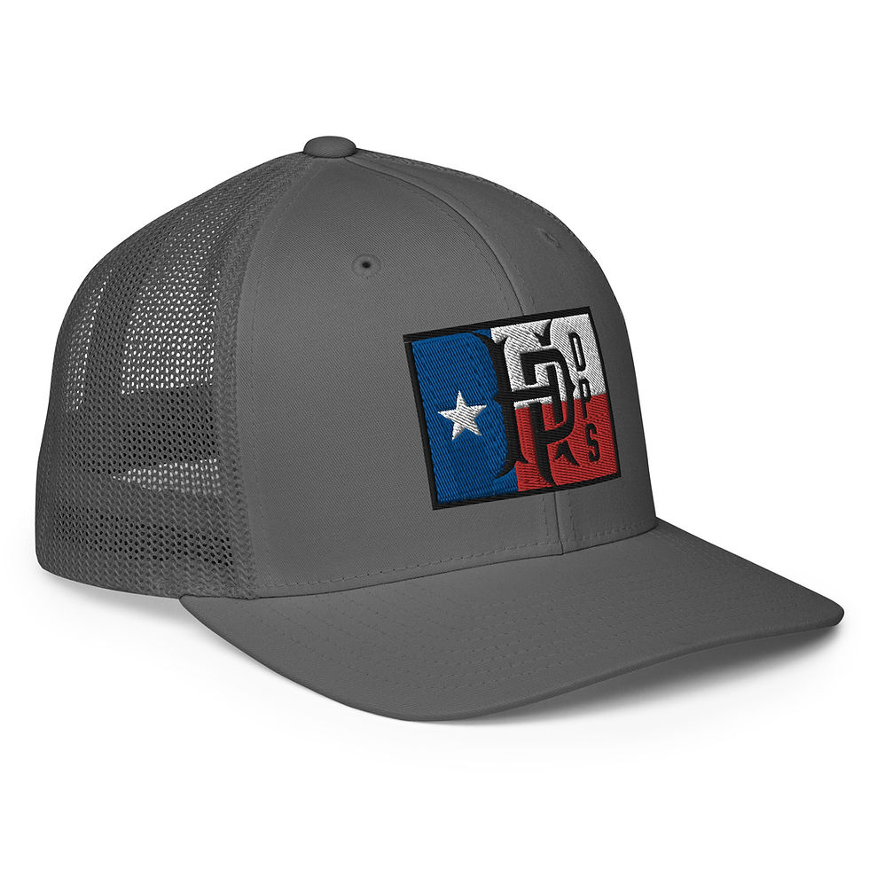 Thumbnail:  Texas Flag Color Closed-back trucker cap