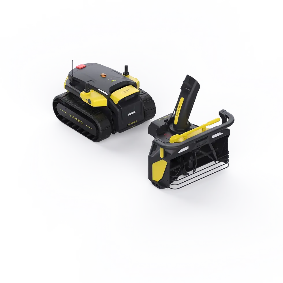 Thumbnail: Yarbo snowblower robot