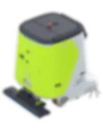 Miniature : Pudu CC1 cleaning robot gray dust mop view