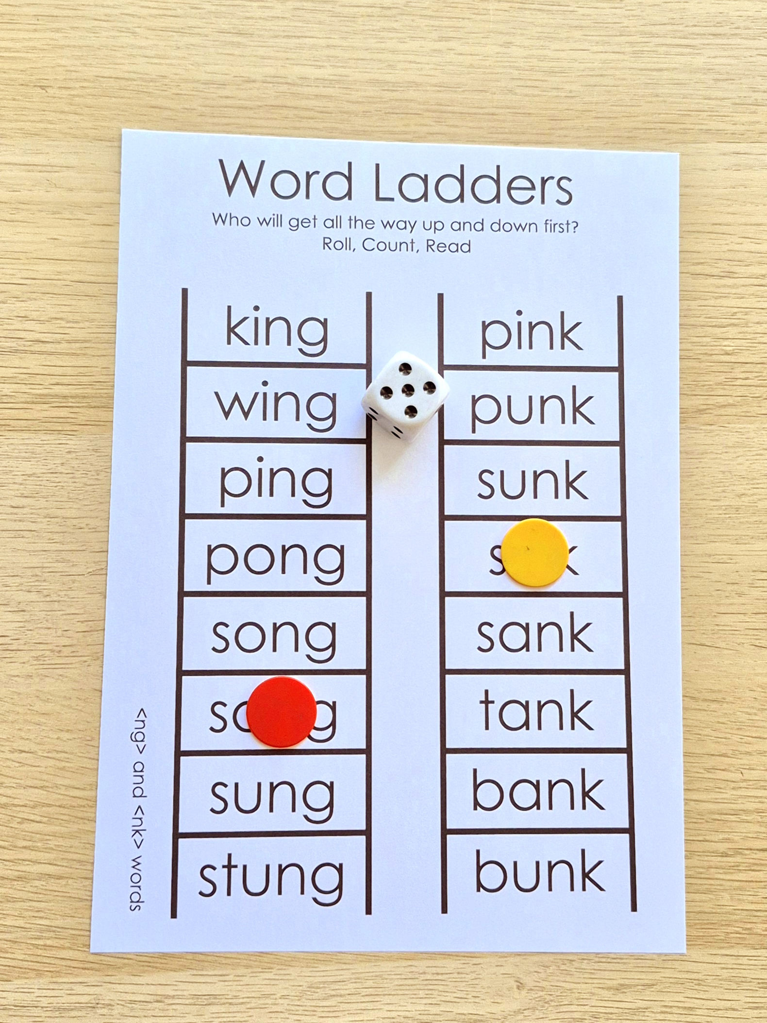 First Digraph Word Ladders
