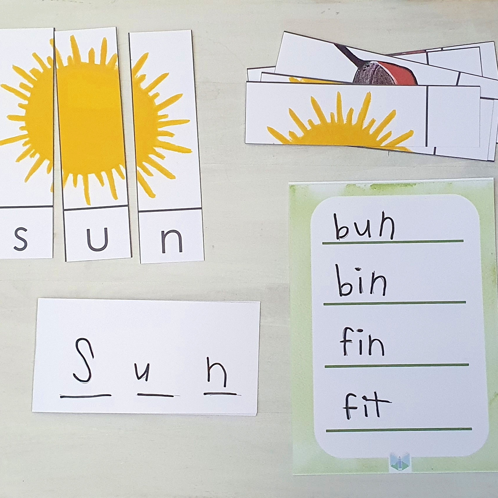 Word Building Jigsaws