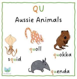 AN AUSSIE BOOKLIST FOR THE QU SPELLING