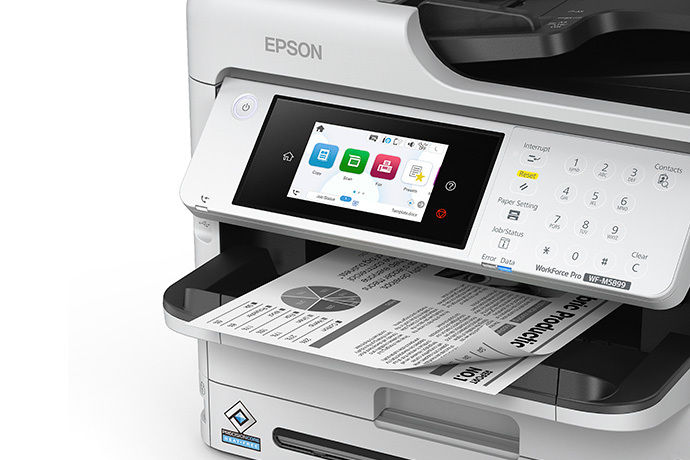 Miniatura: Impresora Multifuncional Monocromática WorkForce Pro WF-M5899