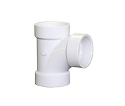 6" x 4" x 6" PVC SAN TEE HXHXH
