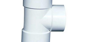 4" PVC Straight TEE HXHXH