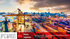 Shanghai port opens giant empty container transportation centre