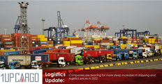 Shipping and Logistics Costs Are Expected to Keep Rising in 2022