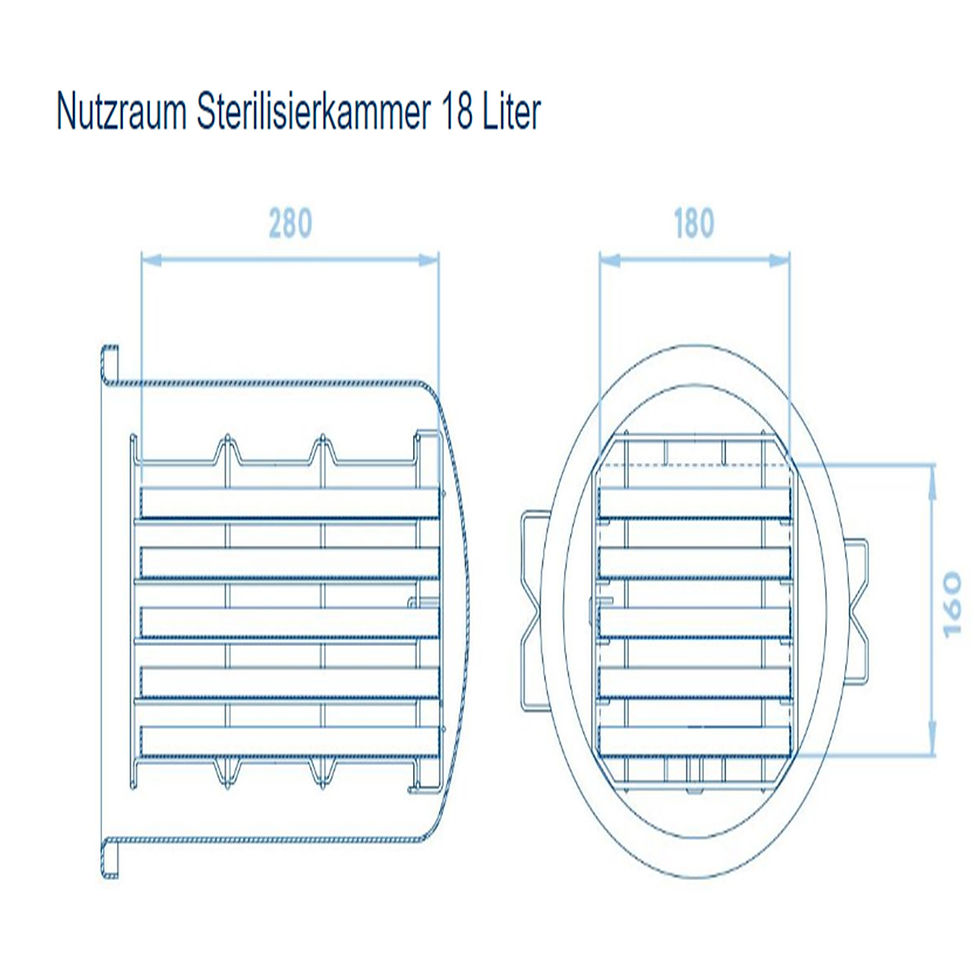 Miniaturbild: Autoklav B 18 Liter Euronda E9 mit Starterpaket
