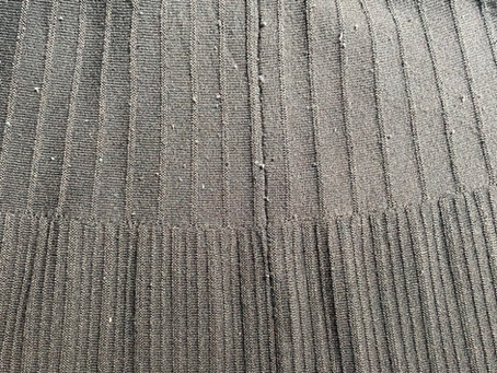 毛玉取り　before→after