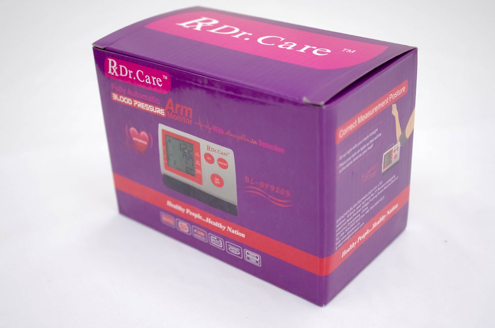 59. Digital BP Upper Arm (Rx.Dr. Care Violet & Orange))