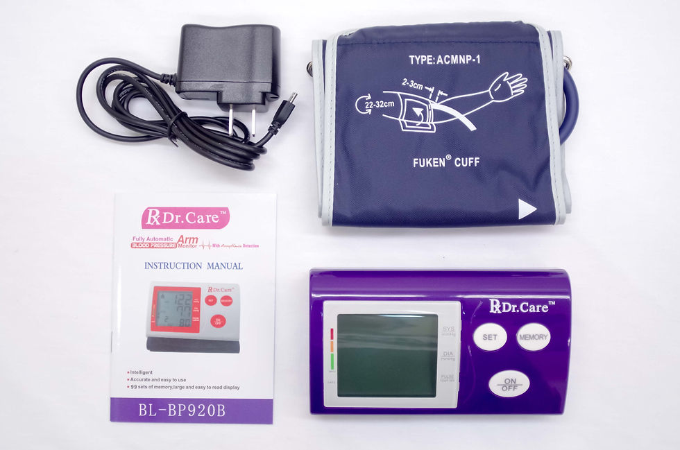 59. Digital BP Upper Arm (Rx.Dr. Care Violet & Orange)