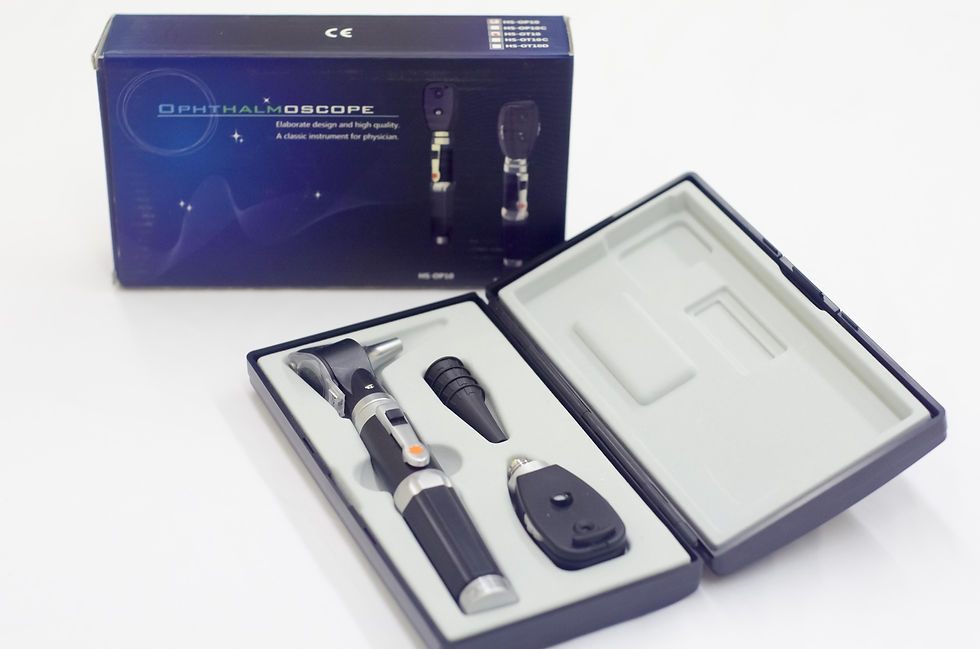 110. OTOSCOPE AND OPHTHALMOSCOPE KIT #HS-OTP10A