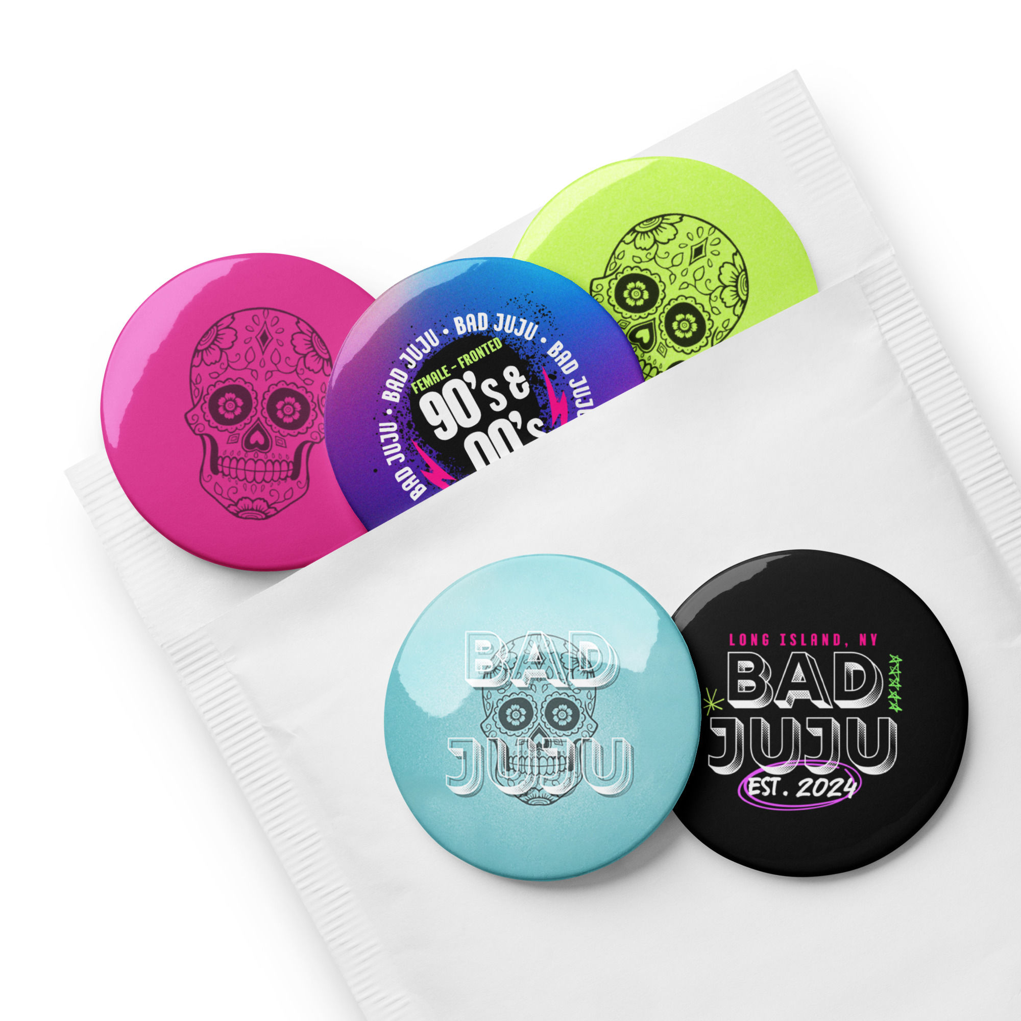 Bad JuJu Buttons
