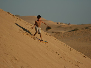 Bajar las dunas