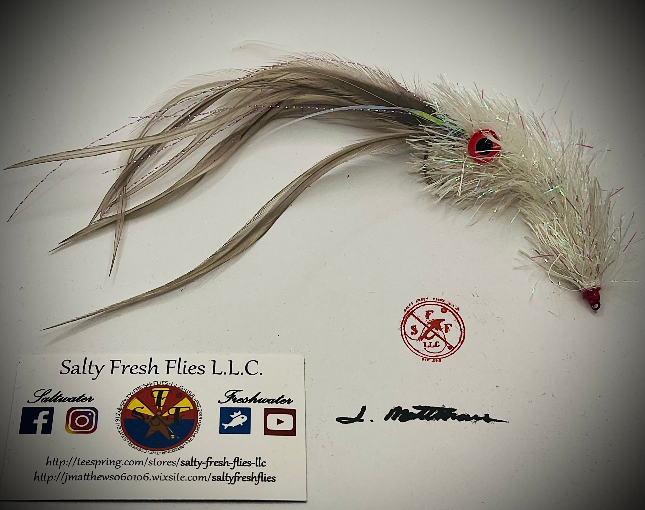 Salty Surf Squid Fly