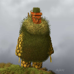 Bush Man Green Nathan Smith