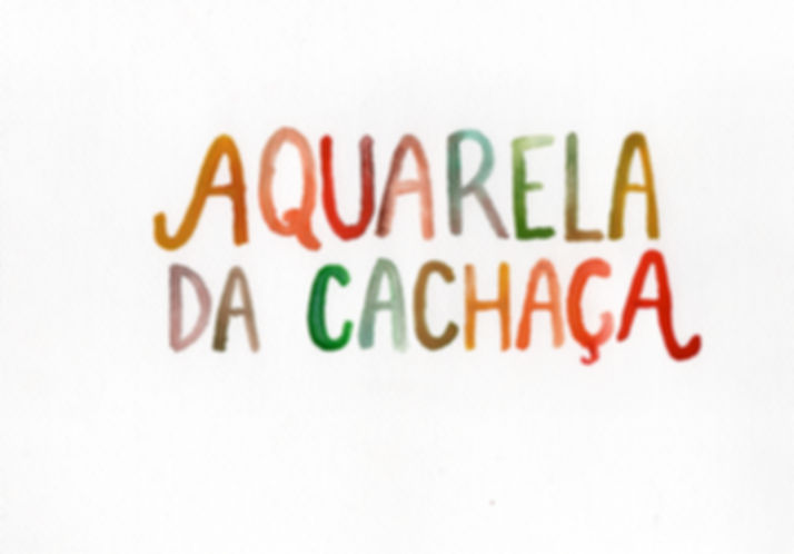 Pôster digital - Aquarela da Cachaça
