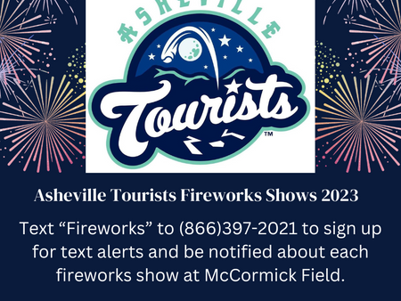 Asheville Tourists Fireworks Shows 2023