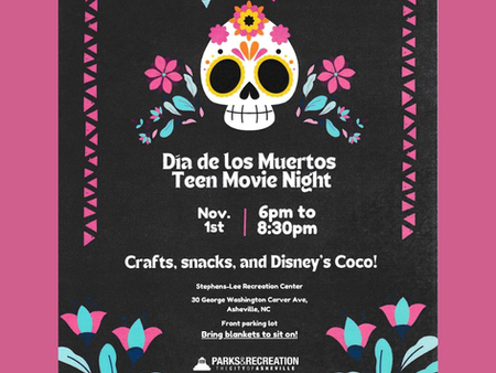 🎬 DÃa de los Muertos Teen Movie Night!