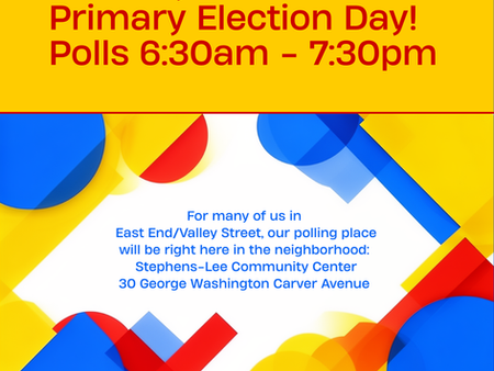 Primary Election Day!