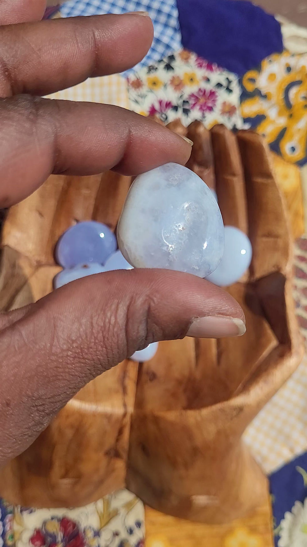 Thumbnail: Blue Chalcedony - Tumble