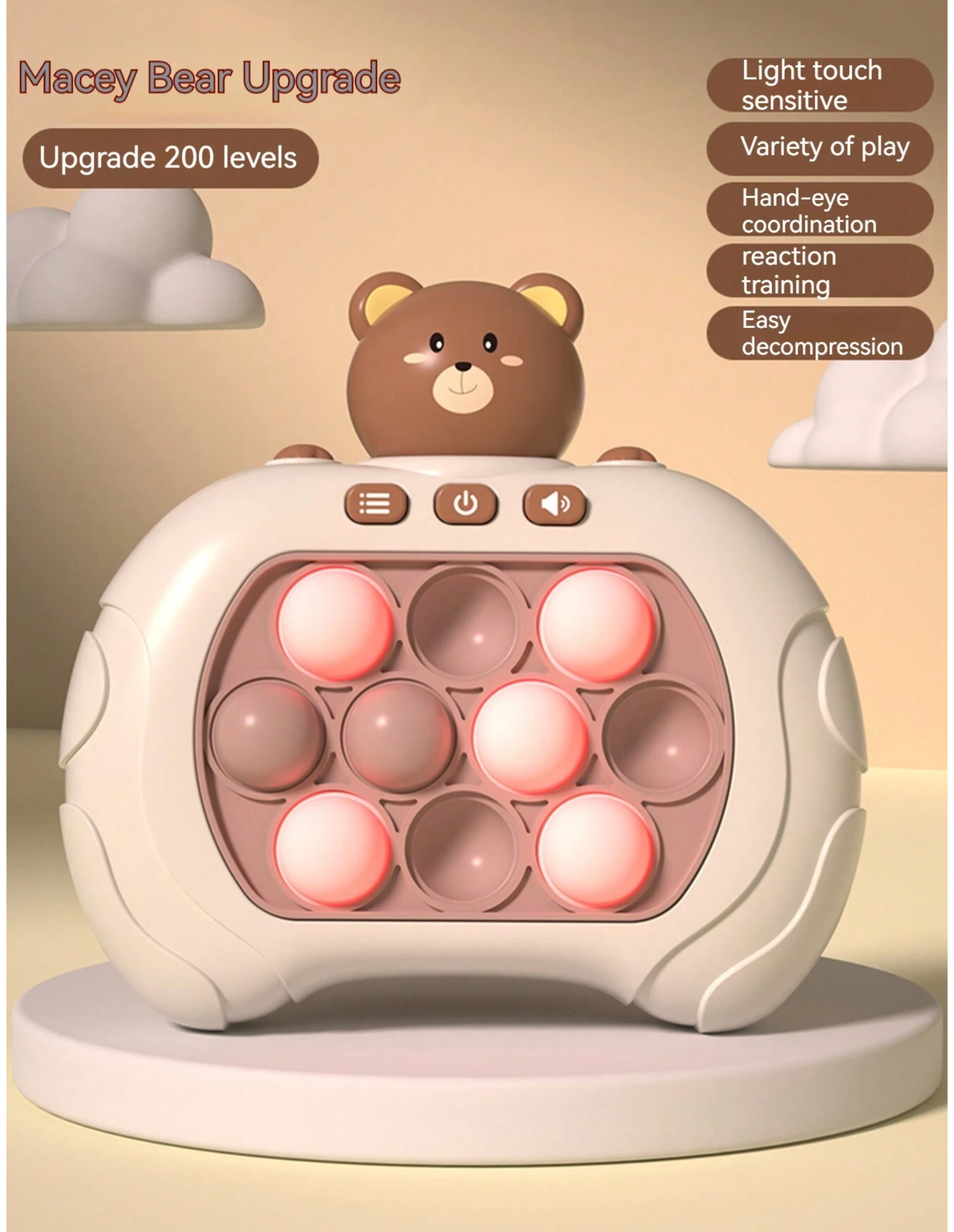 Pop It Lumineux💡 et Interactif 🧠