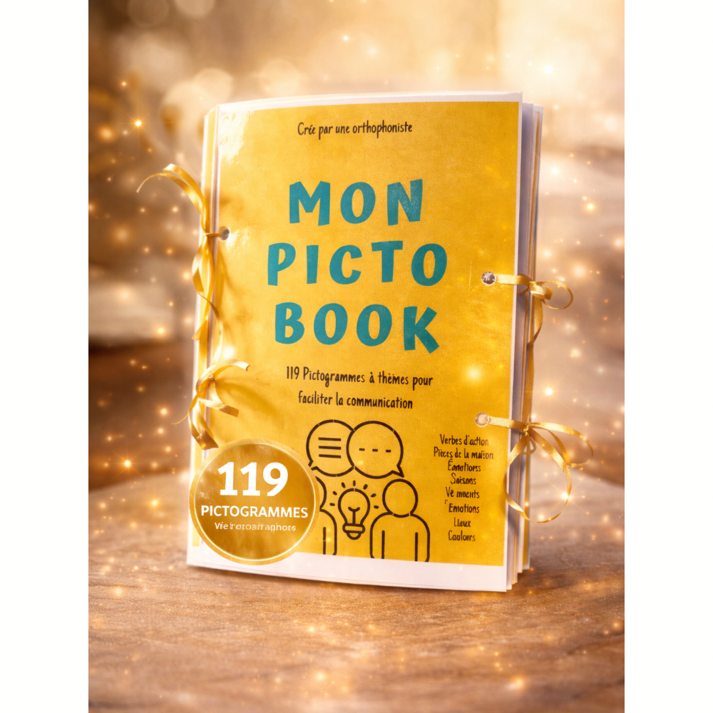 Mon Picto Book – 119 Pictogrammes Thématiques