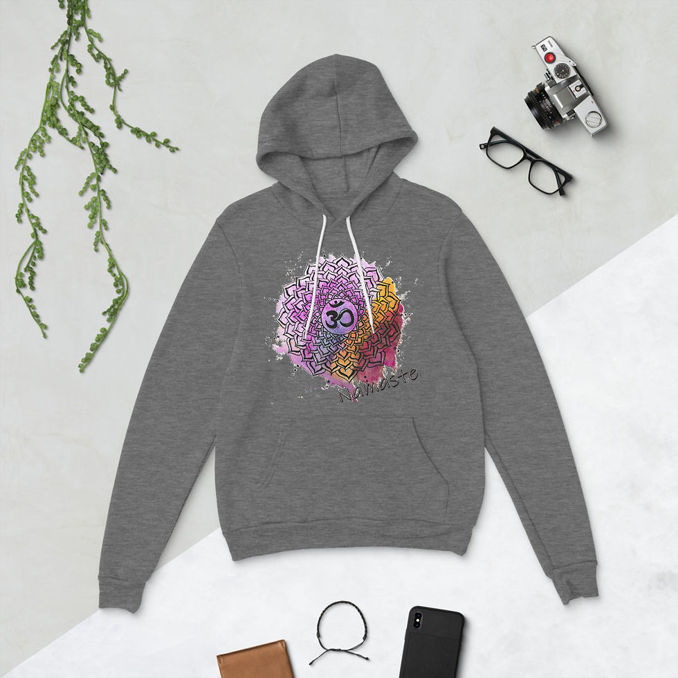 Miniaturbild: Unisex hoodie- Namaste