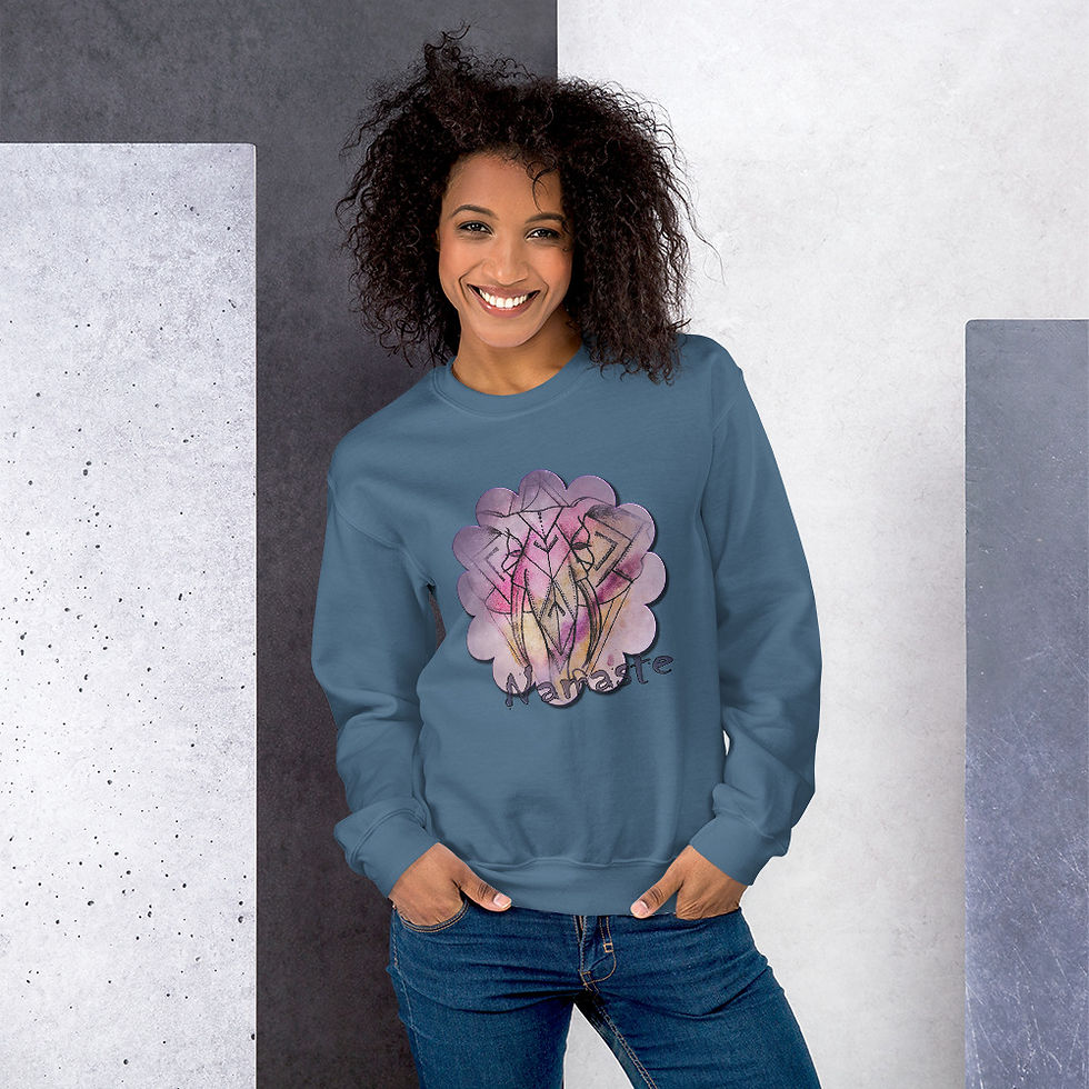 Miniaturbild: Unisex Sweatshirt Yogifant
