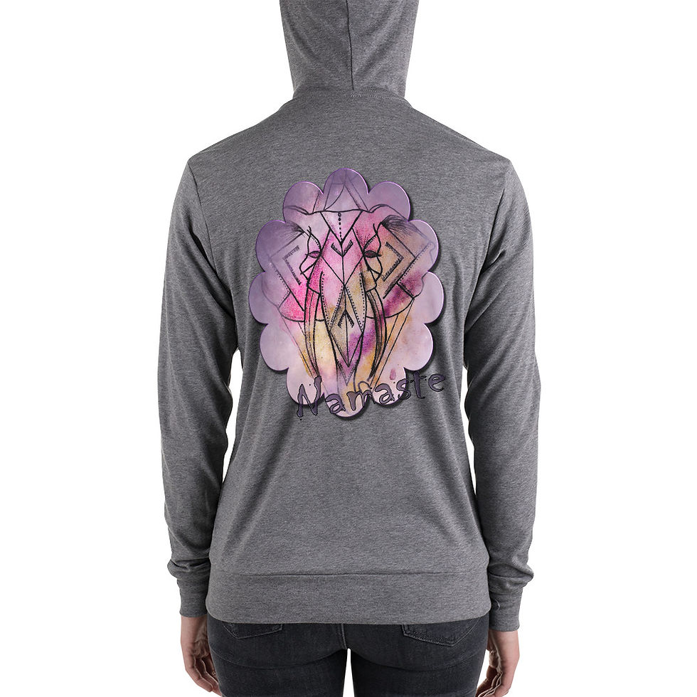 Miniaturbild: Unisex zip hoodie Believe