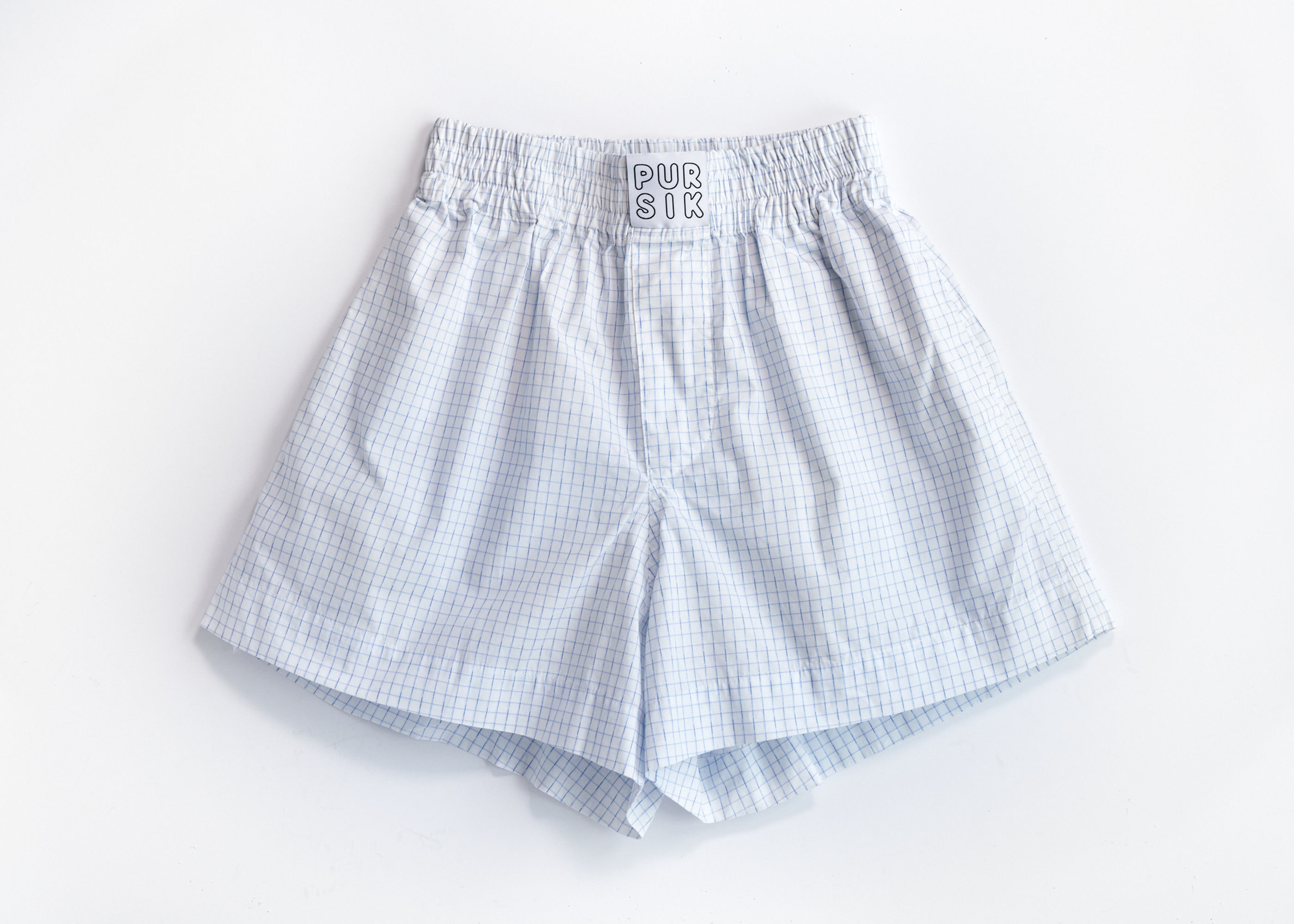PURSIK.boxers – Blue Grid
